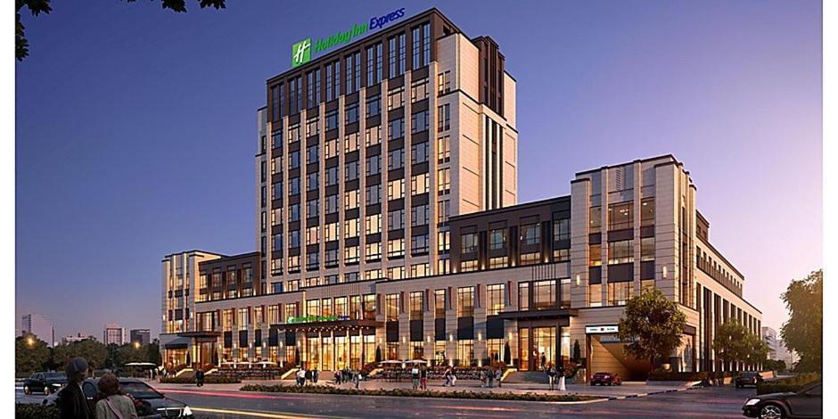 Holiday Inn Express Shanghai Baoyang By Ihg Luaran gambar