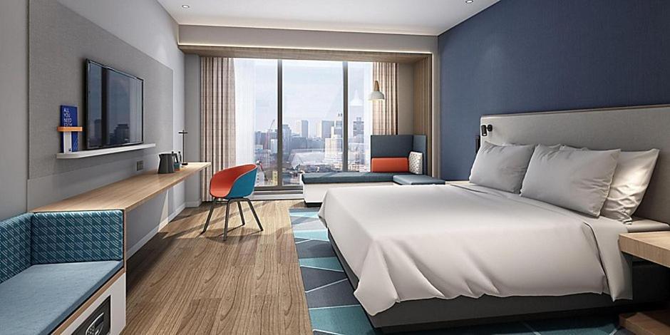 Holiday Inn Express Shanghai Baoyang By Ihg Luaran gambar